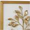 Gold Wood Leaf 3D Wall Décor with Beveled Frame Set